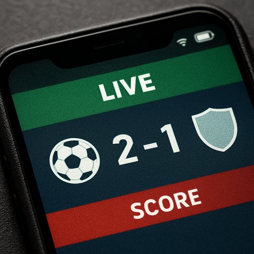 ACE444 live score update on phone